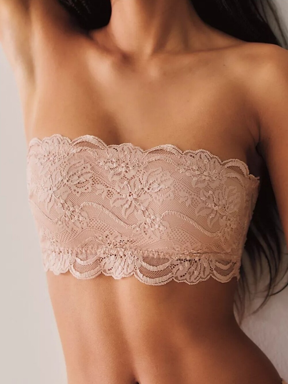 Free People Last Dance Lace Bandeau- NWT -M